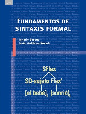 cover image of Fundamentos de sintaxis formal
